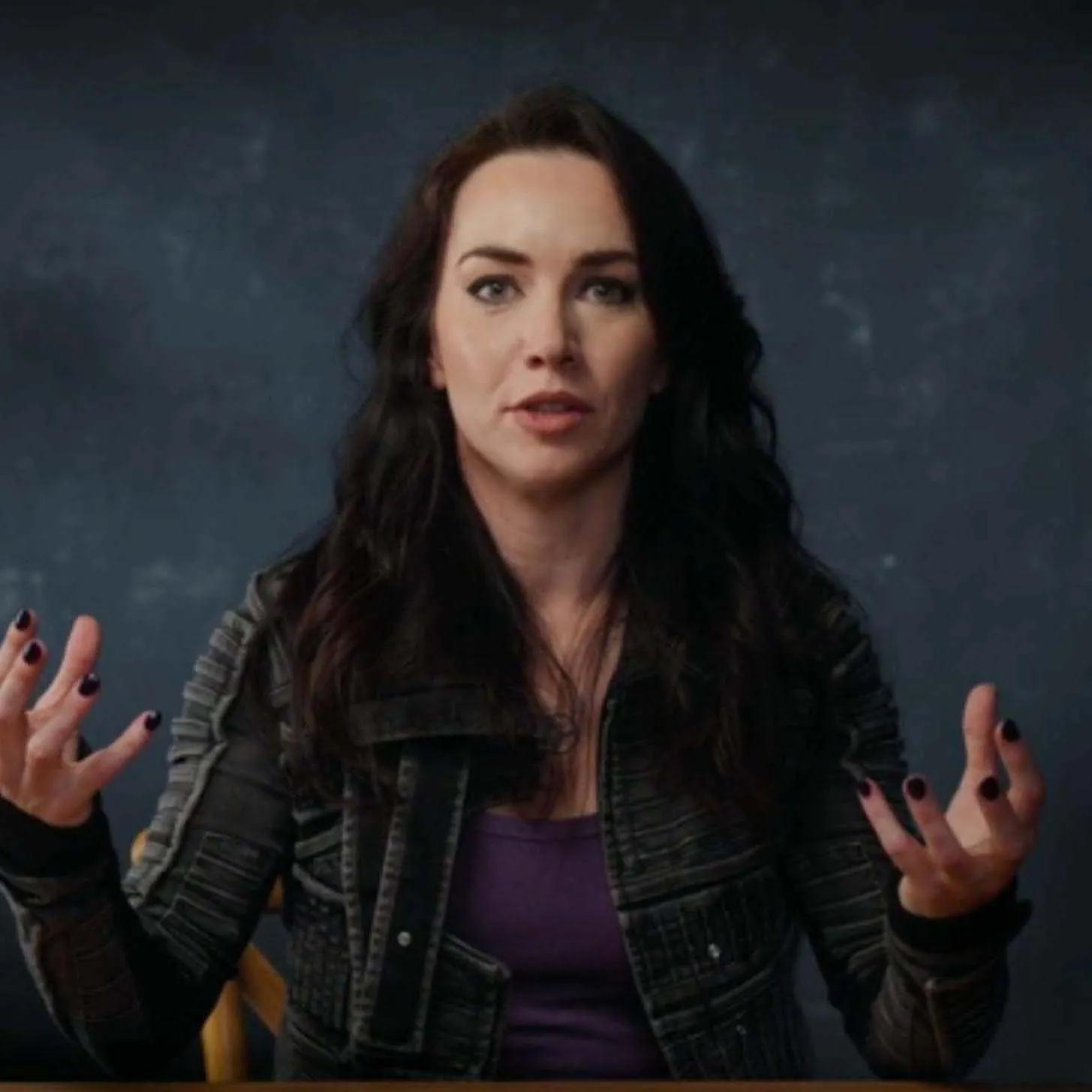 Portrait of Liv Boeree.